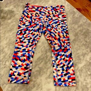COPY - Confetti print lululemon leggings